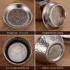 Pure Titanium Travel Tea Set With Double-Wall Insulated Cups Portable Teapot 3-5 People Modern Minimalist Design