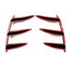 Car Rear Bumper Spoiler Side Canard Splitter Air Vent Cover For Mercedes Benz W176 A200 A250 A260 A45 2013-2018