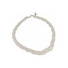 Retro Multilayer Faux Pearl Necklace: European & American Minimalist Choker, Elegant Clavicle Chain for Women