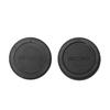 Rear Lens Body Cap Camera Cover Set Dust Screw Mount for Protection Plastic Black Replacement for Olympus for Panasonic