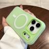 Luxury Candy Color 2in1 Magnetic Case for iPhone 18 17 16 15 14 13 12 Pro Max for Magsafe Charge Clear Matte Shockproof Cover