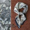 Dark flower window series! 61 silk square scarf mulberry silk versatile high-end silk scarf sunscreen scarf