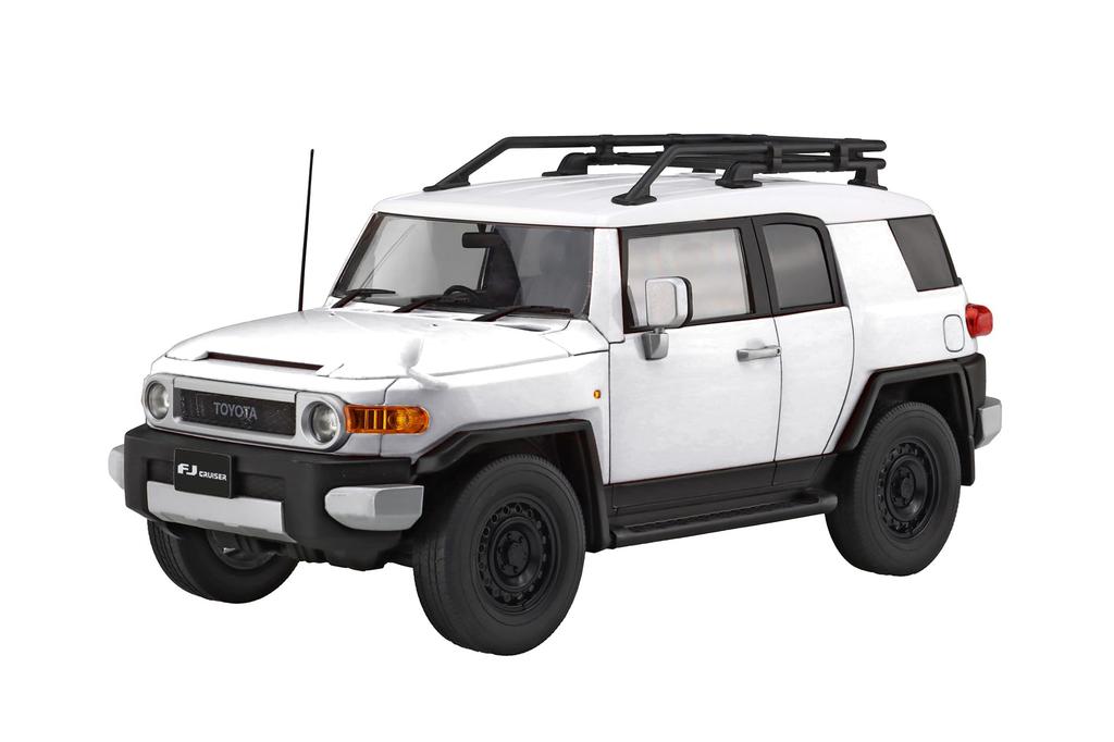 Fujimi Models Car NEXT Series 27 Toyota FJ Cruiser Outdoor Car 1/24 No. EX-1 (White/2011) (with Parts) NEXT-27 EX-1