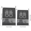10PCS storage shoe bag dust-proof shoelace shoe bag shoe cover shoe mildew-proof and moisture-proof storage bag shoe bundle mouth rope storage bag