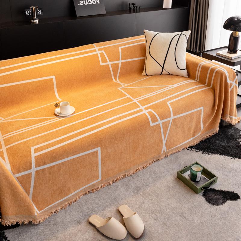 Sofa Towel, Universal for All Seasons, Anti-cat Scratching, Ins Style Sofa Cover Cloth, Full Cover, Sofa Blanket, Sofa Cover, Dustproof