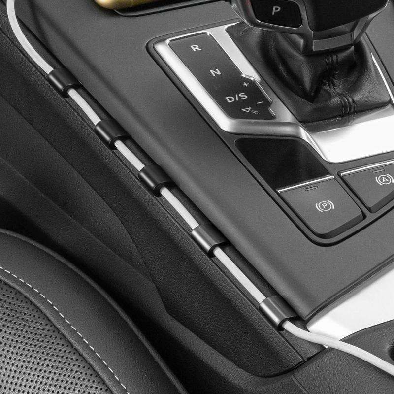 Cable Holder Multi-functional Car Navigation Storage Management Clip Fixed Wire Clip Fastener Car Charger Data Cable Fixing Clip
