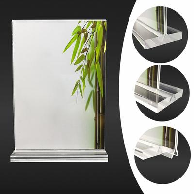 Contemporary Tabletop Acrylic Picture Frame Stand Out with Your Pictures