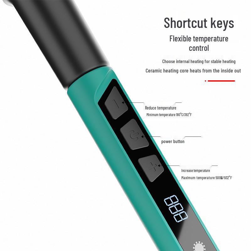90W Digital Temp-Control Soldering Iron for Household Welding & Hot Stamping