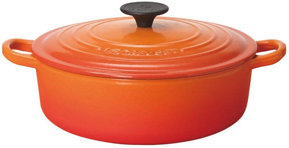 

Le Creuset Cocotte Japonaise, 18cm, Orange, 25052-18-09
