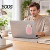 Protective Sleeve for Wireless Mouse Pouch, Self Adhesive Universal Storage Work from Home Bag, Lycra Fabric Large Opening Holder Laptop Computer