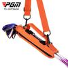 PGM Men's Portable Mini Golf Bag, Holds 5 Clubs, Simple Gun-Style Small Ball Tube