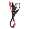 2 Stück Oszilloskop-Testsonde Kabel BNC-Stecker Q9 zu Doppelkrokodilklemme 0,5m