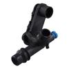 Car Coolant Tank Water Hose Connector 17112248409 Three Way For BMW X3 Z4 2003-2010