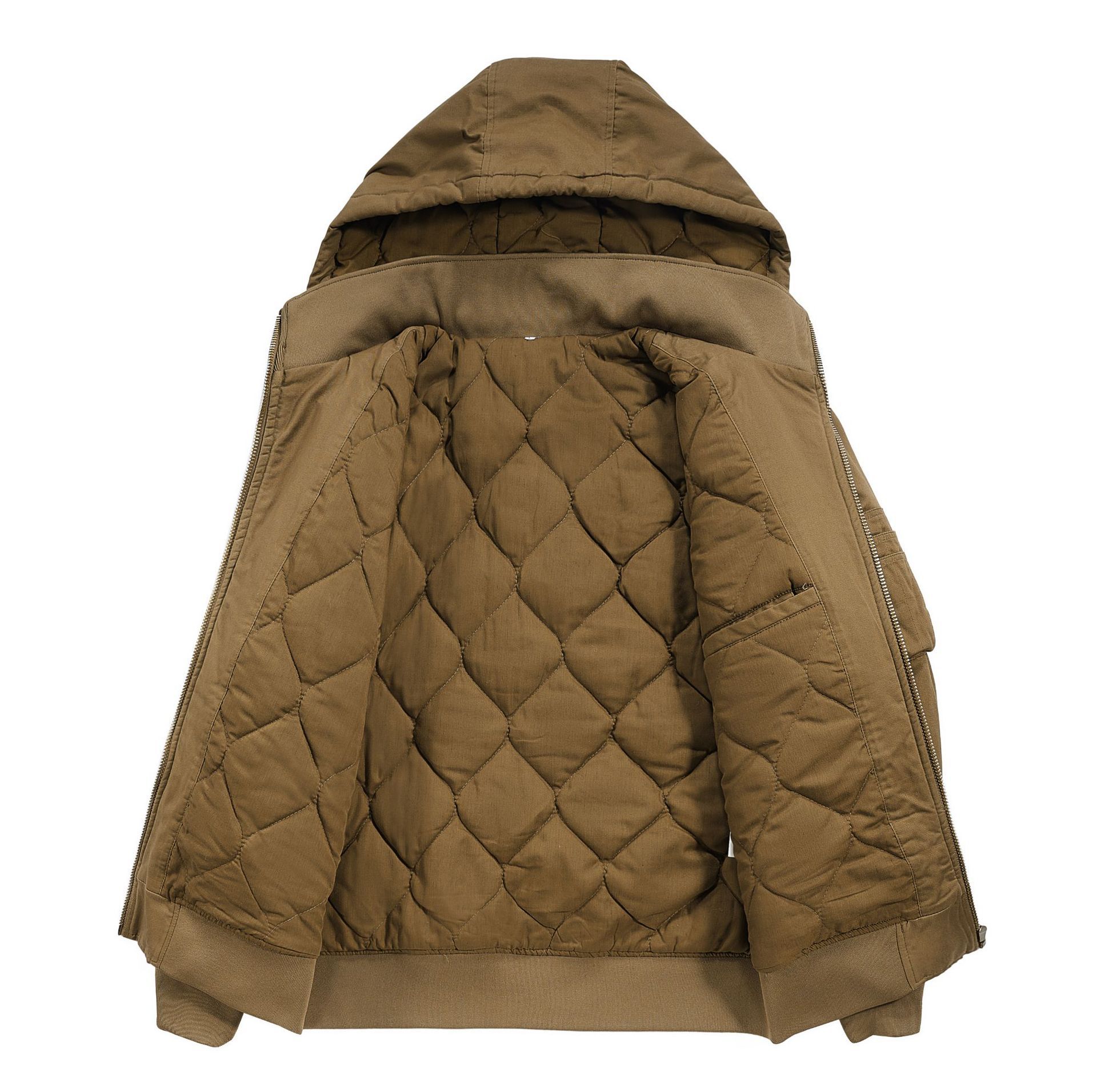 Новая осенняя и зимняя одежда из хлопка для мужчин — фото 4