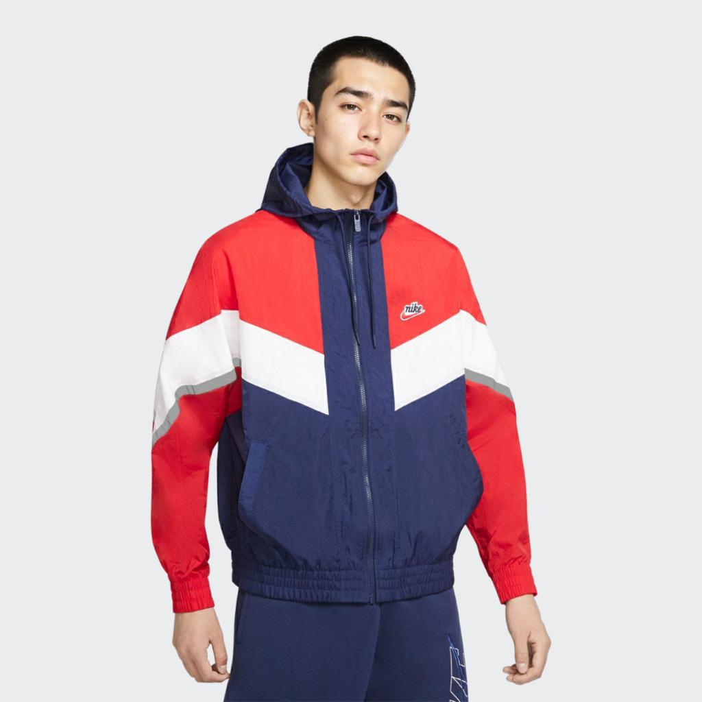 nike reflective windbreaker men's