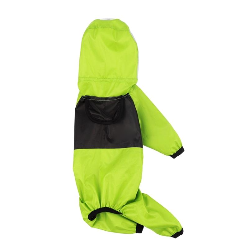 FourSeason Pet Raincoats Outdoor Windproof Raincoats Waterproof Rainsuit for Dog