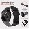 Silikonowy pasek sportowy 20 mm 22 mm do HUAWEI WATCH 5 46 mm 4 Pro GT 5 Pro GT5 4 3 2 Runner Ultimate Band do Garmin Venu 3 Bransoleta