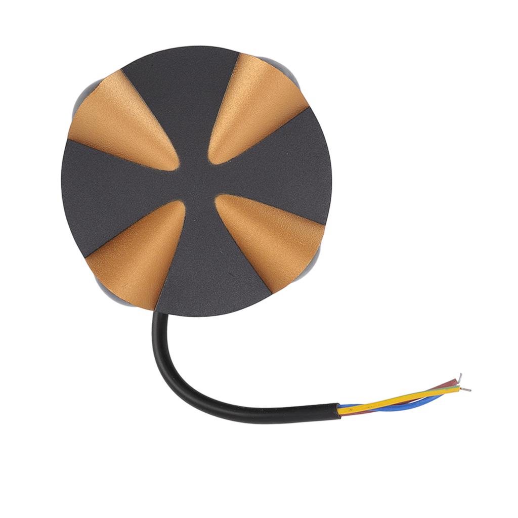 Wall Lamp 4 LED Lamp Simple Style Round Aluminium Waterproof 4W AC 85‑265V for Home