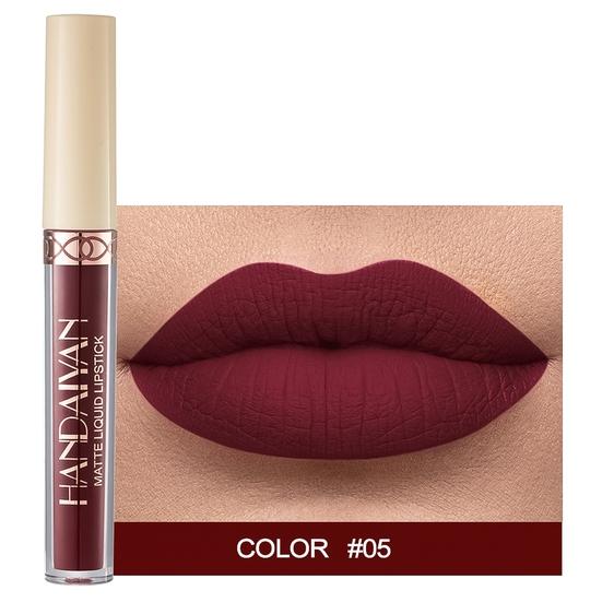 Long Lasting Non-stick 2.5ml Lipstick Matte Velvet 12 Colors Lip Gloss Liquid Lipstick Lip Glaze