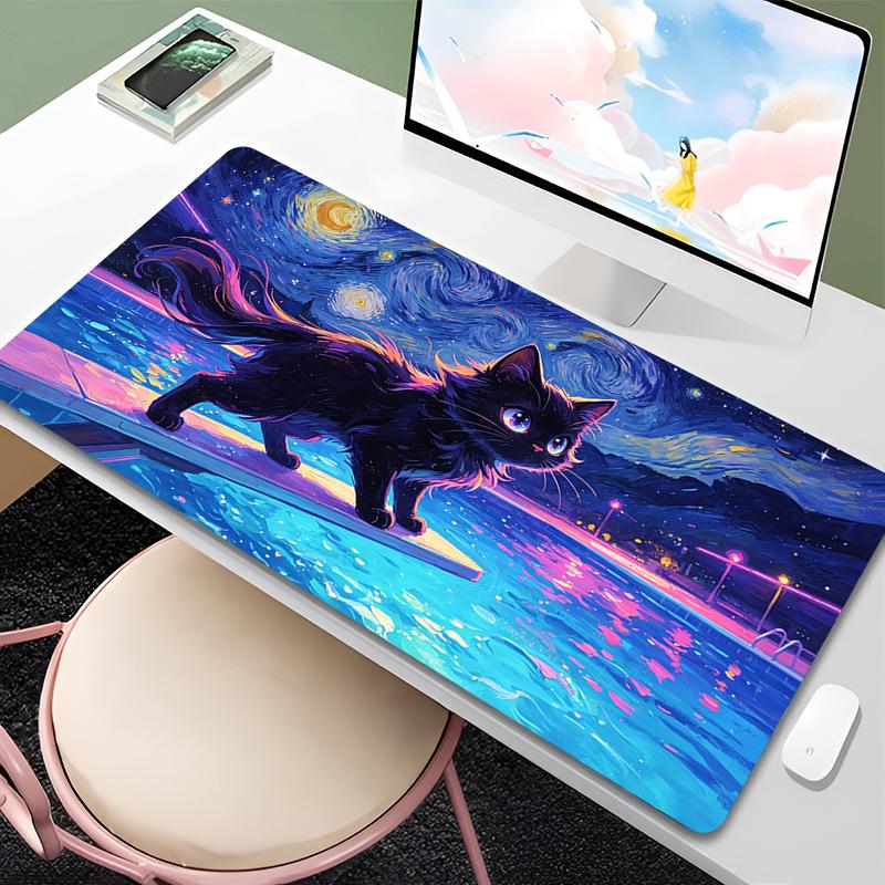 Large Mouse Pads Notebook Gamer Keyboard Mousepad Pc Computer Desk Mat High-Quality Gaming Pad Cute Cat Mouse Mats For CS GO LOL