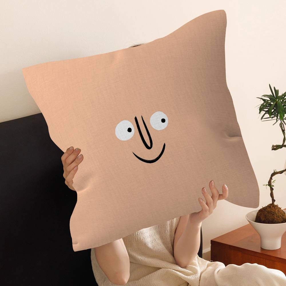 Art J-Jean J-Jullien Cute Lucky Dragon Pillow Cover Sofa Cushion Cover Home Room Decoration Children Gift