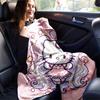1pc. Hello Kitty Cute Cartoon Blanket - Perfect for Home, Office, Outdoor Use, Gift Idea, Suitable for Al