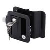 Camper Door Lock, Metal Camping Card Alatch Handle Zinc Alloy RV Door Lock Replacement