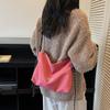 New fashion tote bag casual versatile bag female students class large capacity simple shoulder messenger bag