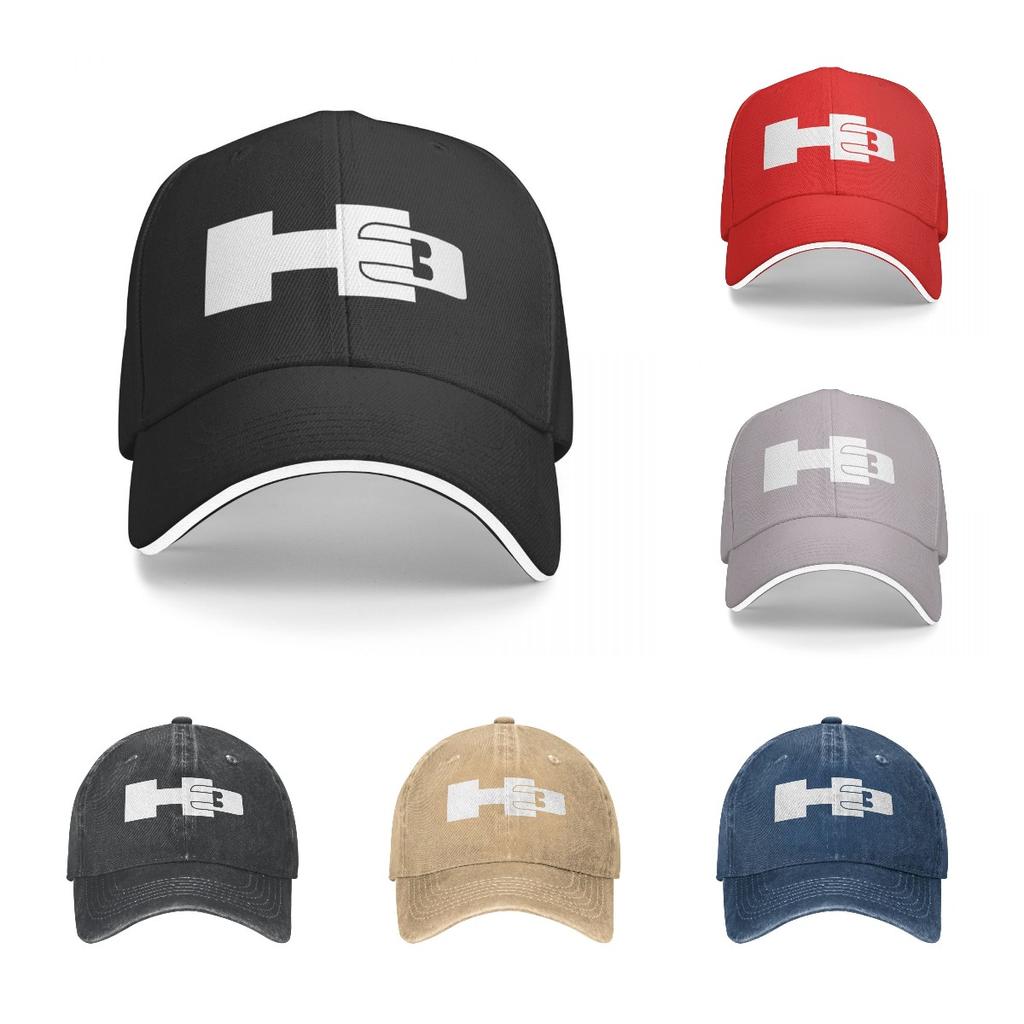 H3 Baseballkappe Unisex Verstellbare Baseballkappen Hüte für Männer und Frauen