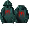 New Men's Sweater Street Fashion Spider Print Sweatshirt Wool Women's Casual Fun Loose Sweater