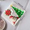 WTEMPO DIY Creative Christmas Silicone Molds Christmas Series Theme Pattern Design Molds Festival Decorations Making Molds Easy To Demold and Reusable