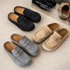 2025 Baotou Half Slippers - Unisex One-Step Lazy Soft Sole Mules Outdoor Retro Style