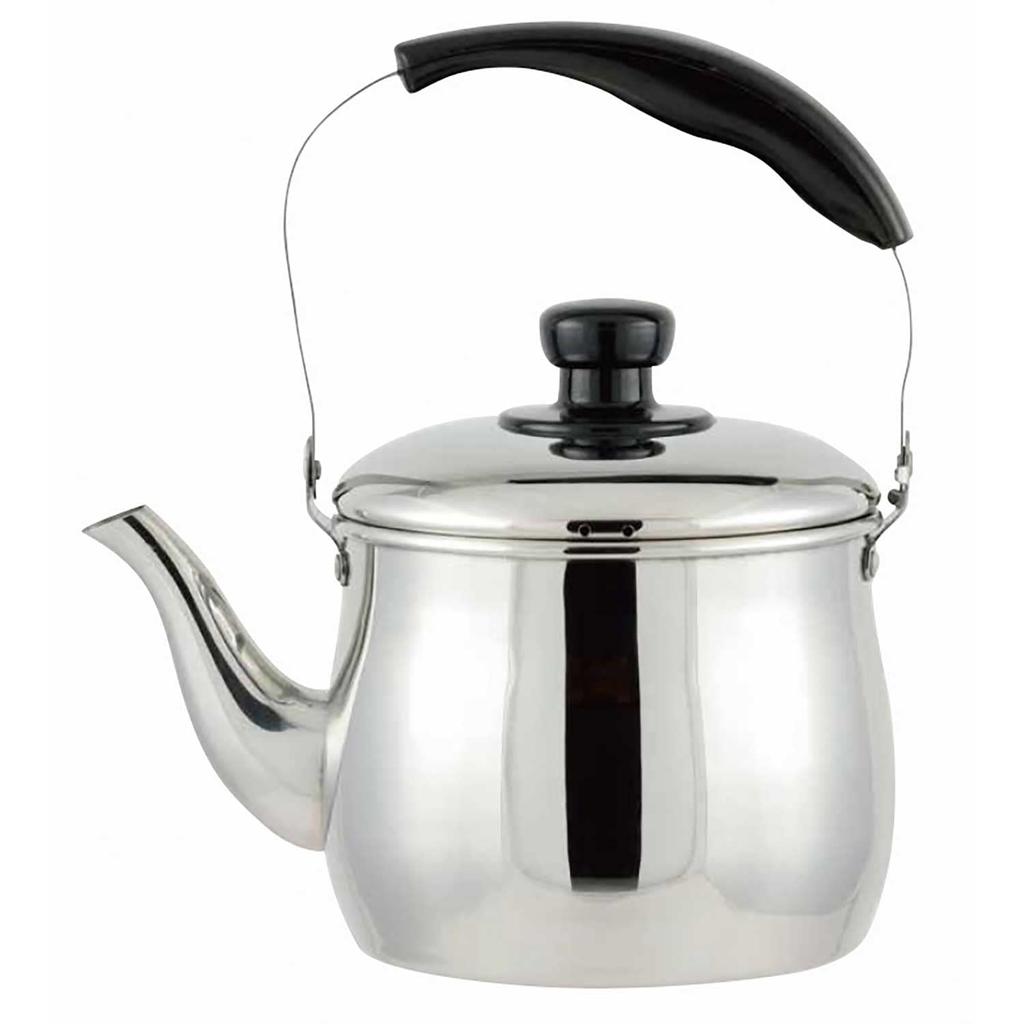 Bestco Wide-Mouth Kettle, 2.5L, Stainless Steel, Induction Compatible, Mirror, NQ-0031, Peaks Next