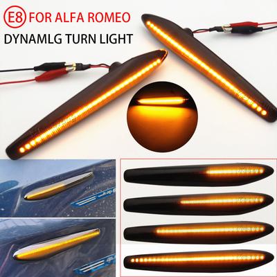 Led Dynamic Turn Signal Light Side Marker Blinker Indicator Lamp Repeater for Alfa Romeo 159 Sportwagon Brera Spider 939 2006-12