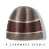 Cashmere Knitted Hat Wool Hat Autumn and Winter New Versatile Knitted Cold Hat Thickened Hat Ear Protection Hat