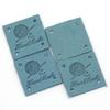 Etiquetas Costura 20Pcs Acessórios DIY Etiquetas Quadradas Feitas à Mão Etiquetas Para Roupas Decoração de Presentes Chapéus de Tricô Feitos à Mão