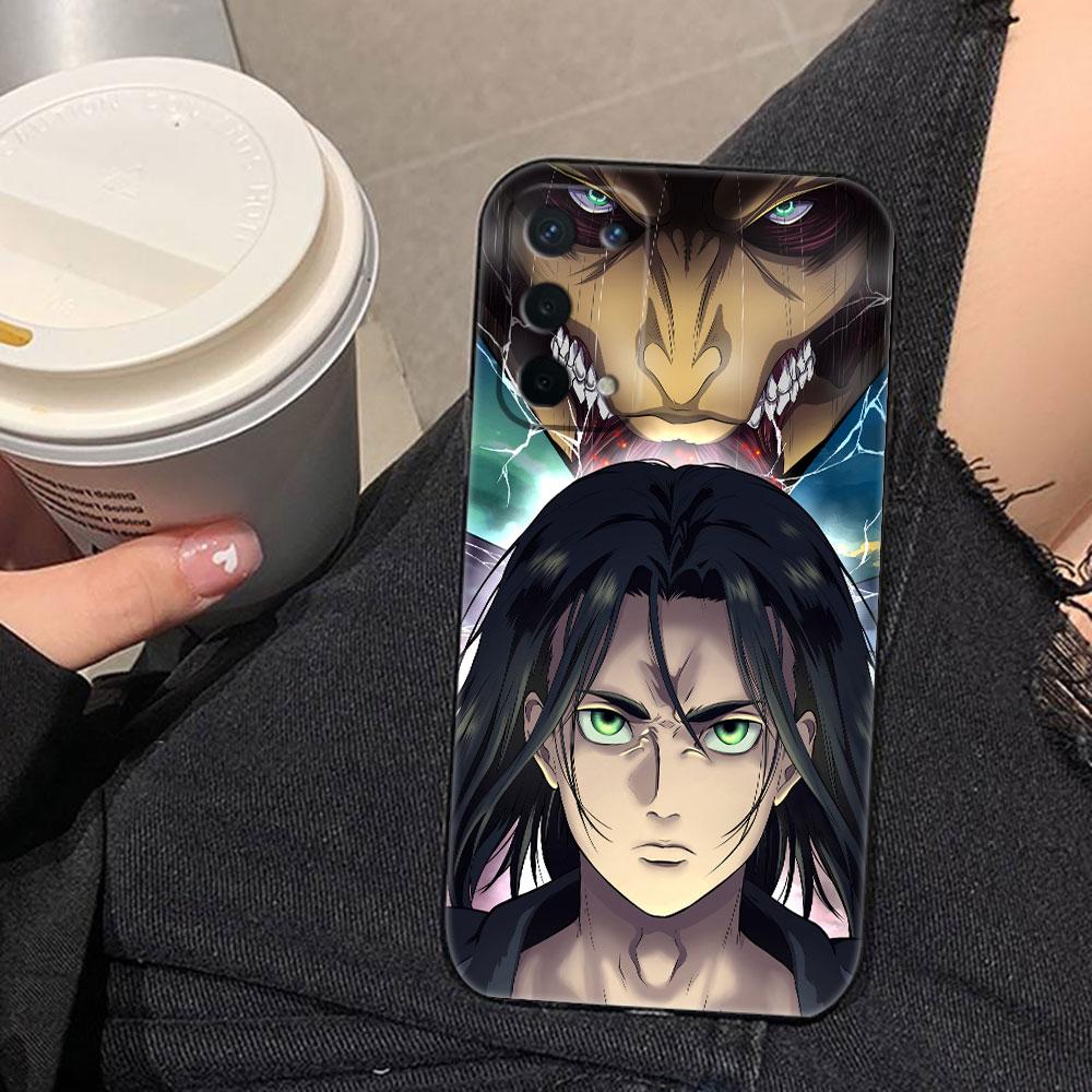 A-Attack On T-Titan Eren Phone Case For OPPO F31 A5X A6X A5 A6 A17 A16 A38 A53 A54 A55 A57 A58 A60 A74 A78 A92 A93 A94 A72 Cover