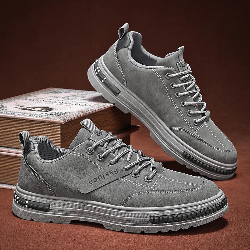 Fashion 2025 New Autumn Wear Resistant Anti Slip Lightweight Trendy Versatile Work Shoes