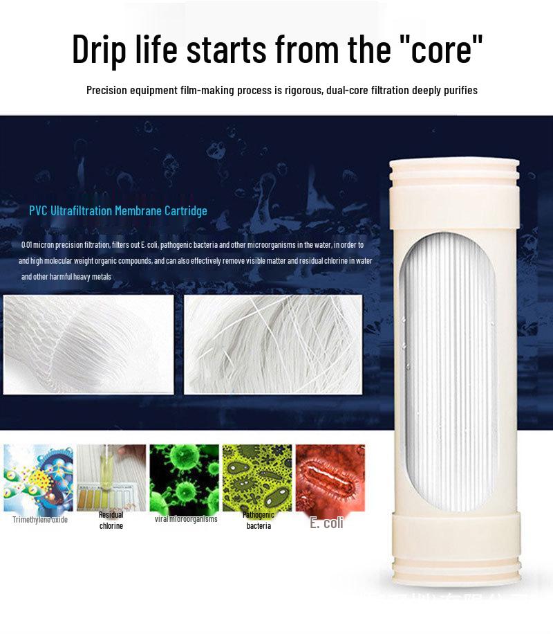 Stainless Steel Ultrafiltration Kitchen Tap Water Purifier - Large Flow Filter