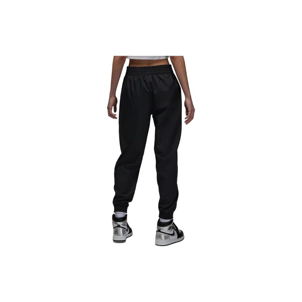 Jordan Solid Color Logo Joggers Women Bottoms Black DZ3376-010