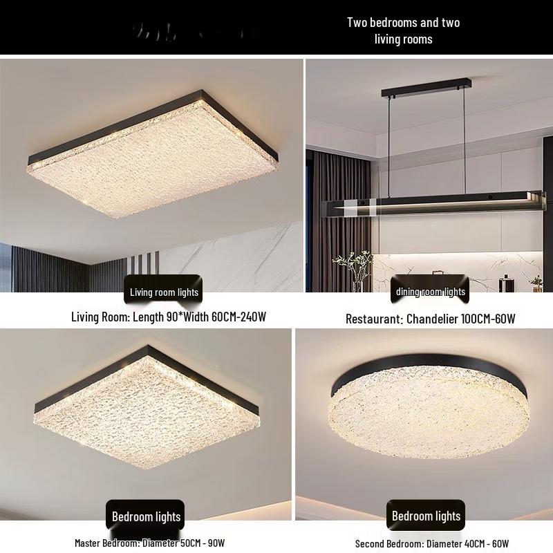 Dream Bubble Glass Linear Pendant Light
