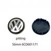 LVAXC1 4PCS 55mm 56mm 60mm 65mm 70mm Car Wheel Center Caps Hubcap Cover for VW Volkswagen Jetta MK5 Golf GTI Passat styling 3B7601171