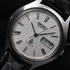 Used Overhauled SEIKO Type 2 Roman Sunburst 7546 Vintage Quartz