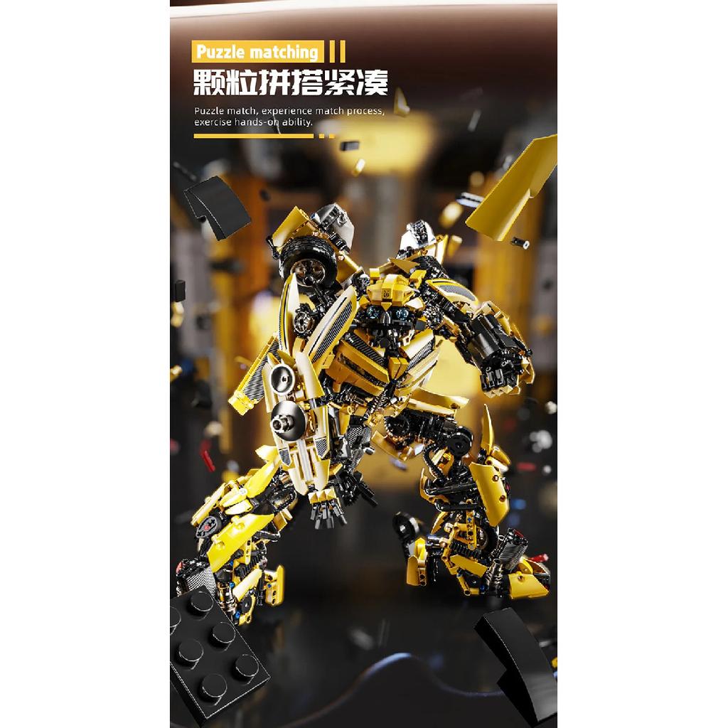 2688Pcs Technical High Quality Big Transformation Robot Building Blocks Robot Model Bricks Desktop Ornaments Toys Kids Gifts
