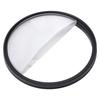 77mm Half Filter Optical Glass Aluminum Alloy Half Distortion Special Effect Camera Lens Filter for