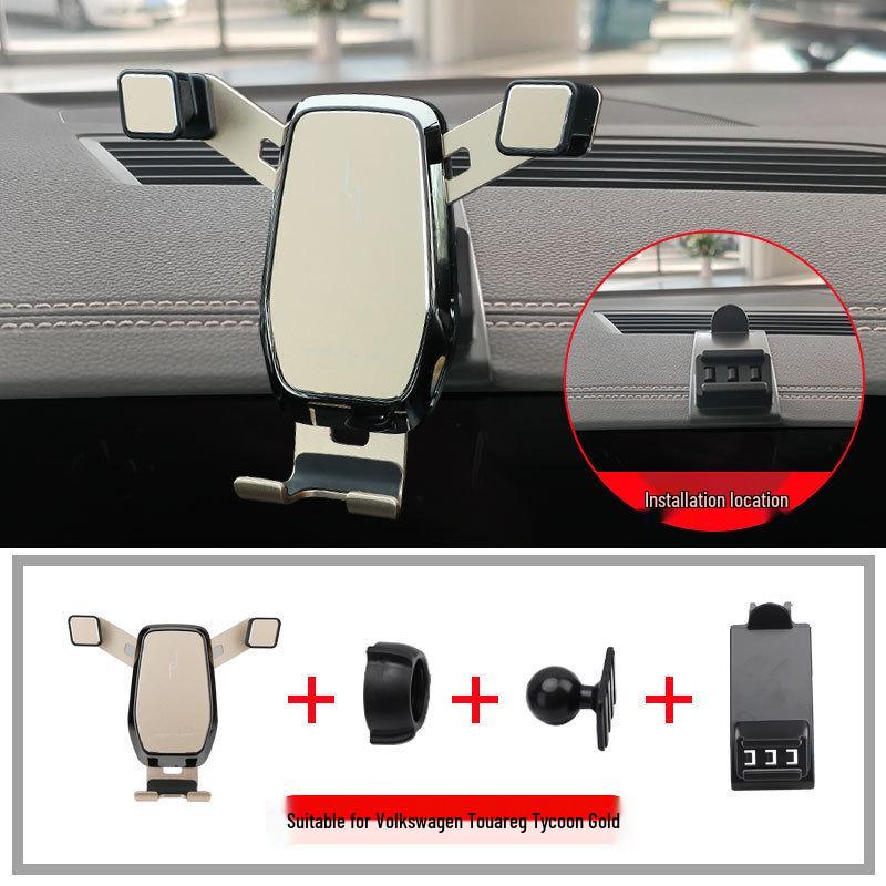 19-21 Volkswagen Touareg Wireless Charging Phone Holder with Navigation