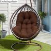 Outdoor Hängekorb Stuhl Sitzkissen Ganzjahres Hängestuhl Kissen Balkon Garten Kissen Hängemattenstuhl Kissen
