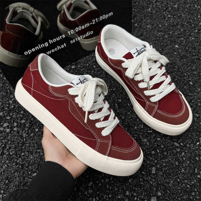 Fashion Playform Non-slip Sole Men's Sports Vulcanize Sneakers Men's Vip Sports Shoes Authentic 4yrs To 12yrs High Grade Funny