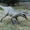 2020 New 34x8x18cm Jurassic Indominus Rex Action Figures Open Mouth Savage Tyrannosaurus Dinossauro World Animals Model Kid Toy
