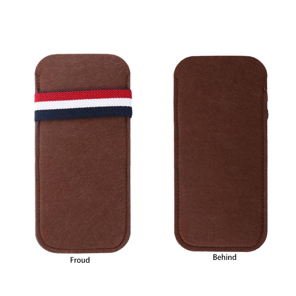 Soft 6 Colors Container Eyewear Felt Cloth Sunglasses Sunglasses Bag Glasses Storage Glasses Bags Glasses Box